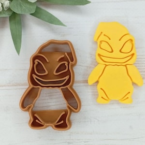 Boogie man cookie cutter, Spooky cookie cutter, Halloween cookie cutter, Cute Halloween cookie cutter