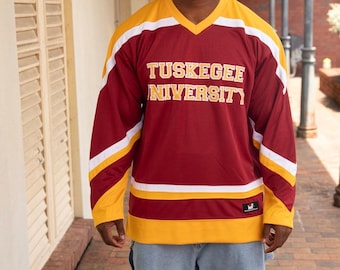 Camiseta de hockey de Tuskegee