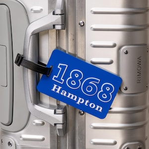 1868 Hampton Luggage Tag