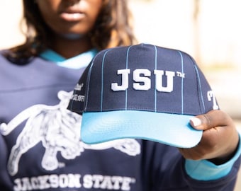Gorra a rayas de Jackson State