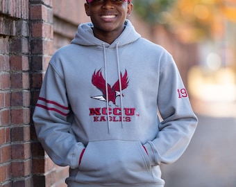 North Carolina Central University Mascot Hoodie (Unisex)