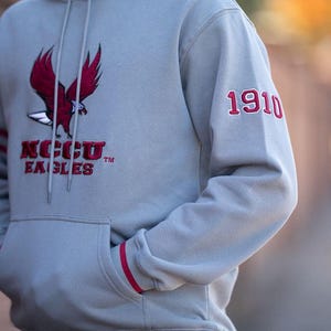 North Carolina Central University Mascot Hoodie (Unisex)