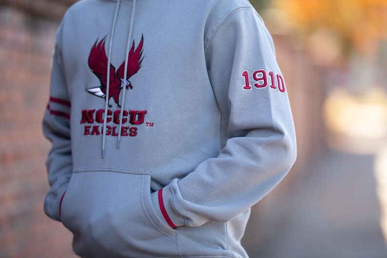 North Carolina Central University Mascot Hoodie (Unisex)