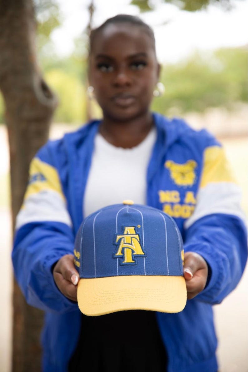 North Carolina A&T Striped Cap