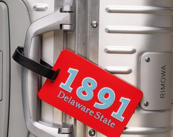 1891 Delaware State Luggage Tag