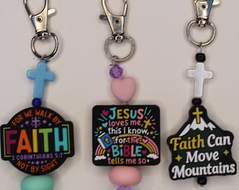 Christian Keyrings | 3 designs