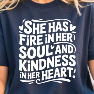 Fire Soul Grace Woman SVG: Afro Black History Month (Digital Download)