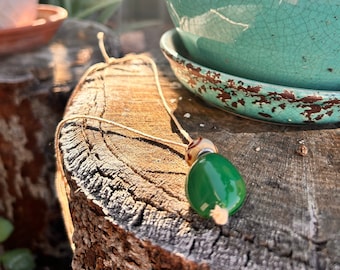 Beaded adjustable necklace