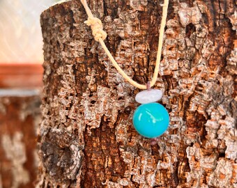 Adjustable beaded necklace