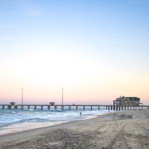 Nags Head Strand Szene Fotorahmen (30×45 cm)