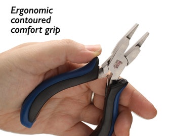 Wrap Making Pliers, Jewelry Making Tools, Ergonomic Comfort Grip, Box Joint, Return Spring Action, PL582