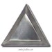 Aluminum Triangle Sorting Trays, Aluminum Triangle, Bead Scoops, Bead Organizer Trays, Lot Size 12, #1155 23