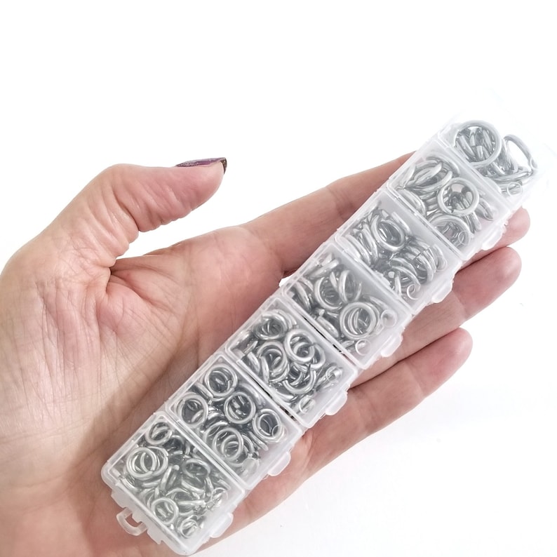 Ultra Heavy Duty Jump Ring Kit Stainless Steel Assorted Etsy