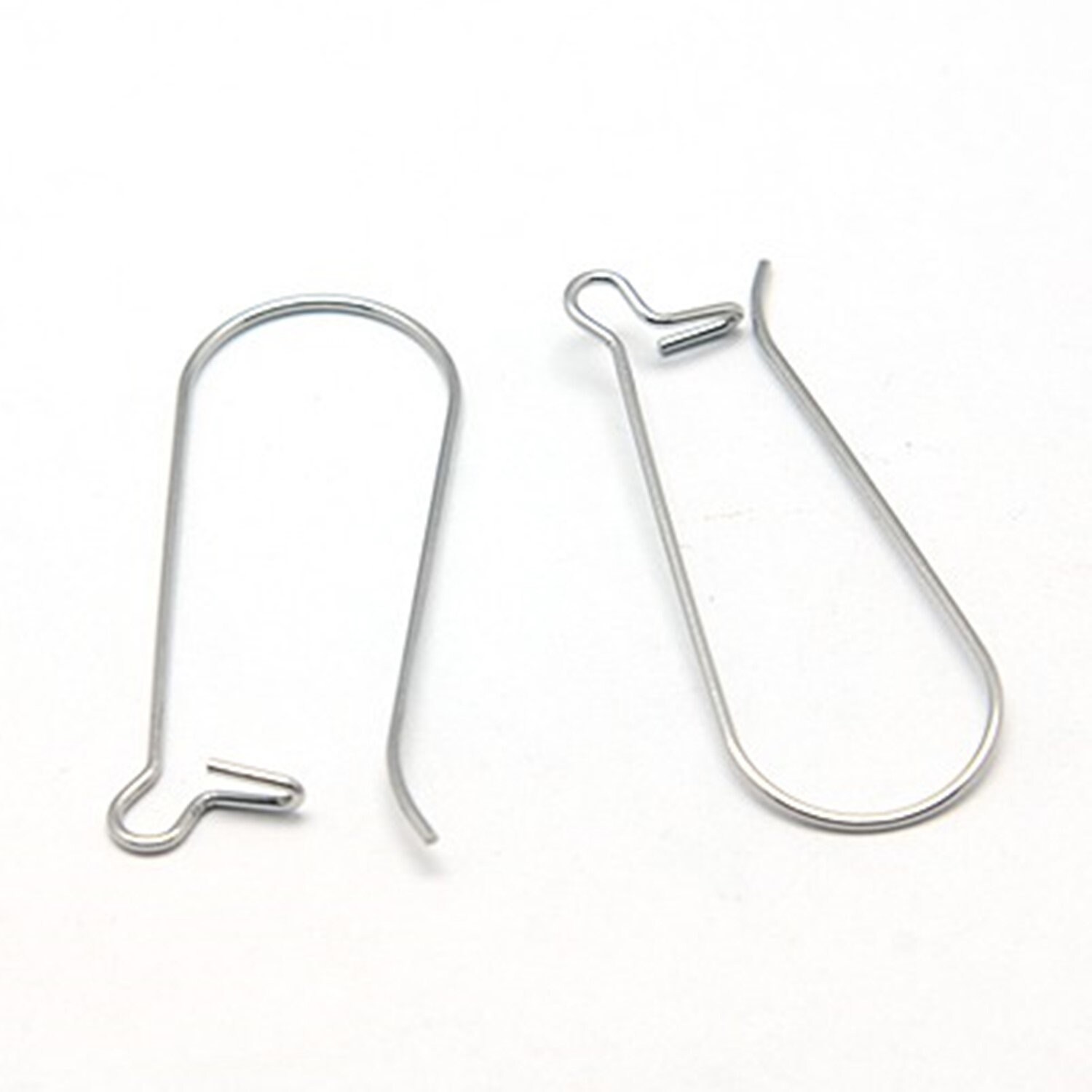 STAINLESS STEEL 1.5" KIDNEY EAR WIRE 72 PCS USA STAINLESS STEEL 1.5" KIDNEY EAR WIRE 72 PCS USA