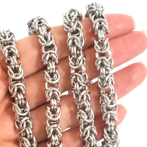8mm byzantine best sale chain