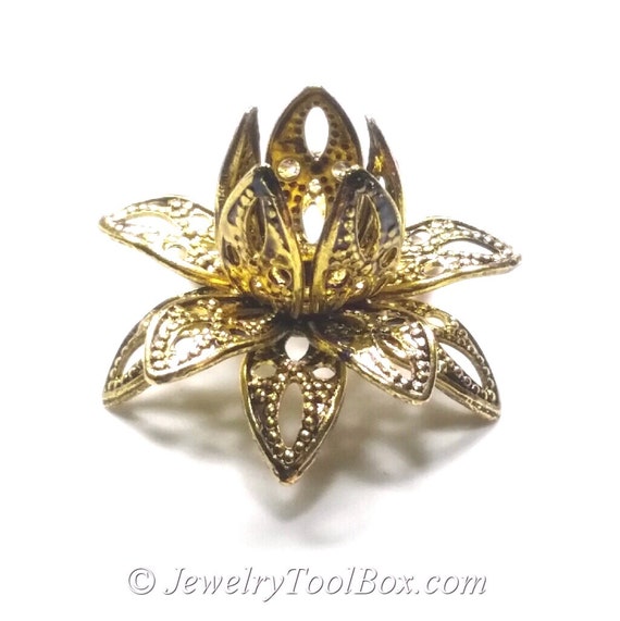Bead Cap Dome Flower Approx 50 Bead Cap Dome Flower Approx 50