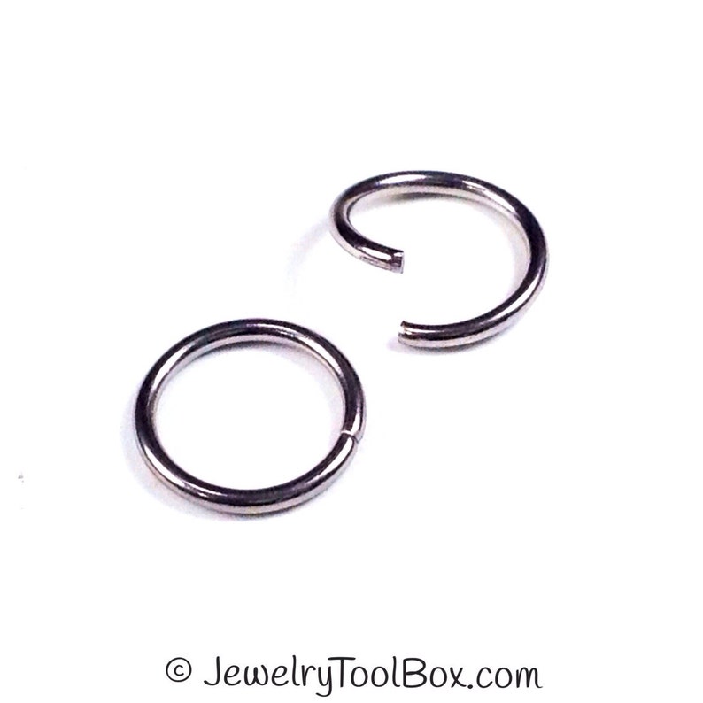 13mm Jump Rings Stainless Steel Jump Rings 1.4mm Thick 15 Etsy