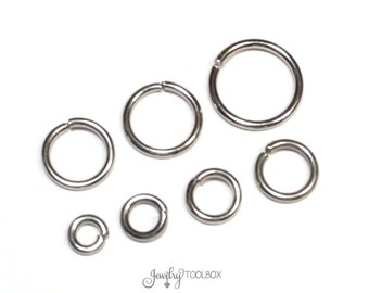 thumbnail image 2 of 10 Peces 14K Gold Flled Jump Rngs Sze 3.5 Mm 21 Gauge 2 of 14
