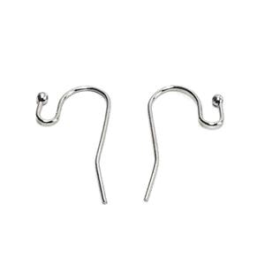 Stainless Steel Earrings Hooks, Easy Attach Ear Wire, Easy Change Style, 50 to 100 Pieces, #1348
