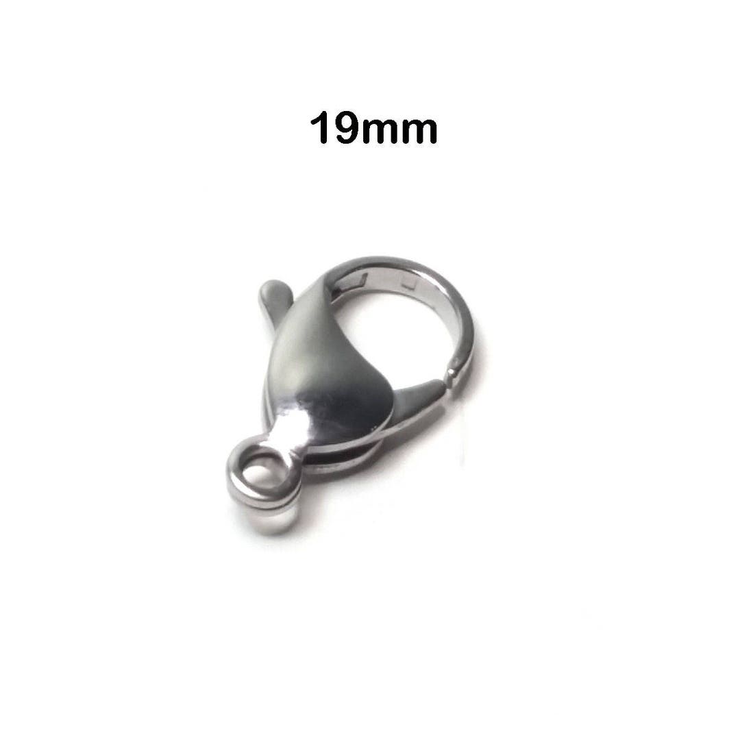 19mm Stainless Steel Lobster Clasp, 19x12x4.5mm, Stainless Steel ...