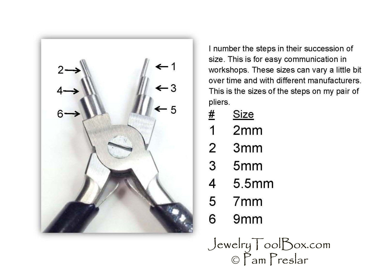 Multi-Size Mandrel Wire Wrapping and Wire Looping Jewelry Tool, Makes 6  Sizes of Consistent Loops