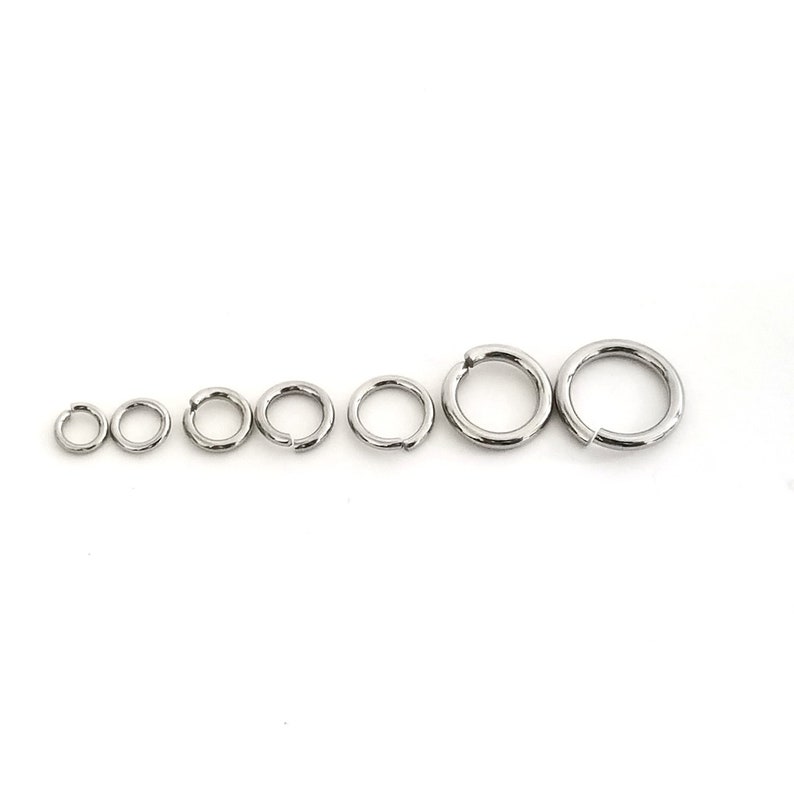 Extra Heavy Duty Jump Ring Kit Stainless Steel Assorted Etsy