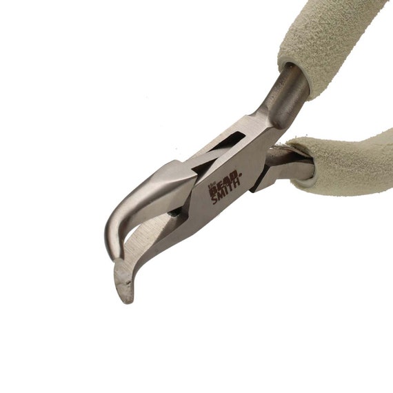 John Bead Slim Bent Nose Pliers 4.75 Inches - Jewelry Making & Craft Tool Stainless Steel - View #3