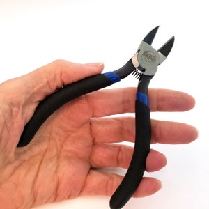 5 Beadsmith Brand Ergonomic Grip Flush Soft Wire/Knot Cutter - For