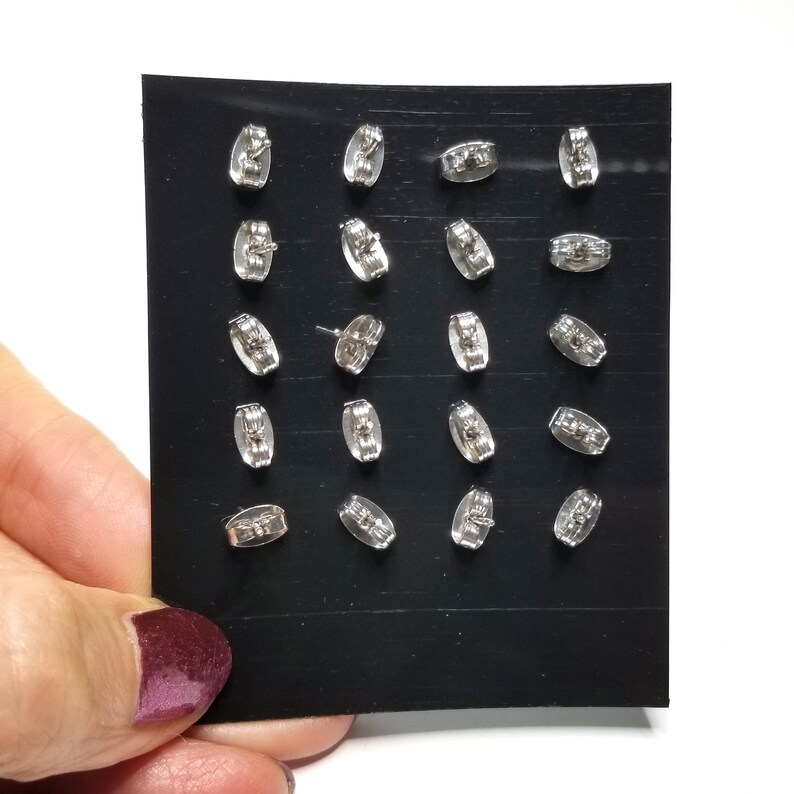 Butterfly Earring Posts Bulk 10 Pairs Hypoallergenic Etsy