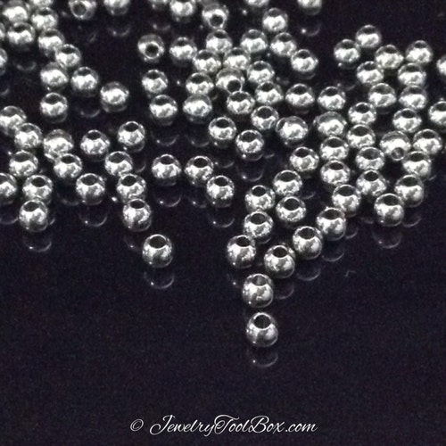 Perles Rondes En Acier Inoxydable – Diamètre 3mm à 60mm, Trou De 1,1mm à 6mm