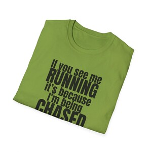 Funny Running Quote Unisex T-Shirt, Fitness Gift, Humor Tee, Running Enthusiast Apparel, Active Lifestyle Clothing, Gym Shirt