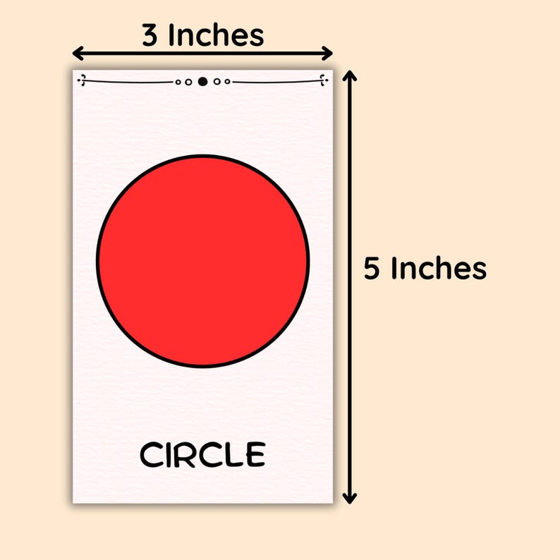 10 Shapes Flash Cards, Common Shapes for Kids, Preschool Learning