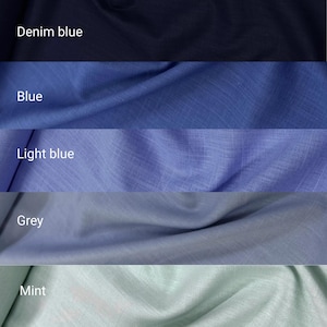 Solid Color Slub Linen Fabric – Textured Natural Look, Plain Weave, 100% Linen or Cotton Blend