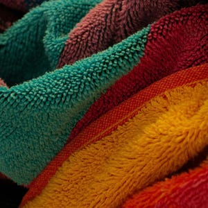 100% Cotton Terry Cloth Fabric – Soft, Absorbent Towel Material for Robes, Towels, Baby Items, DIY Sewing – By the Yard