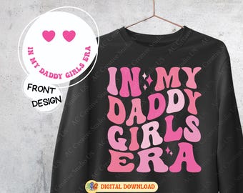 Daddy Girls Era SVG: Retro Groovy Design Bundle (Digital Download)
