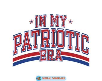 Patriotic 4th of July SVG Bundle: American Varsity, Groovy Designs (Digital Download)
