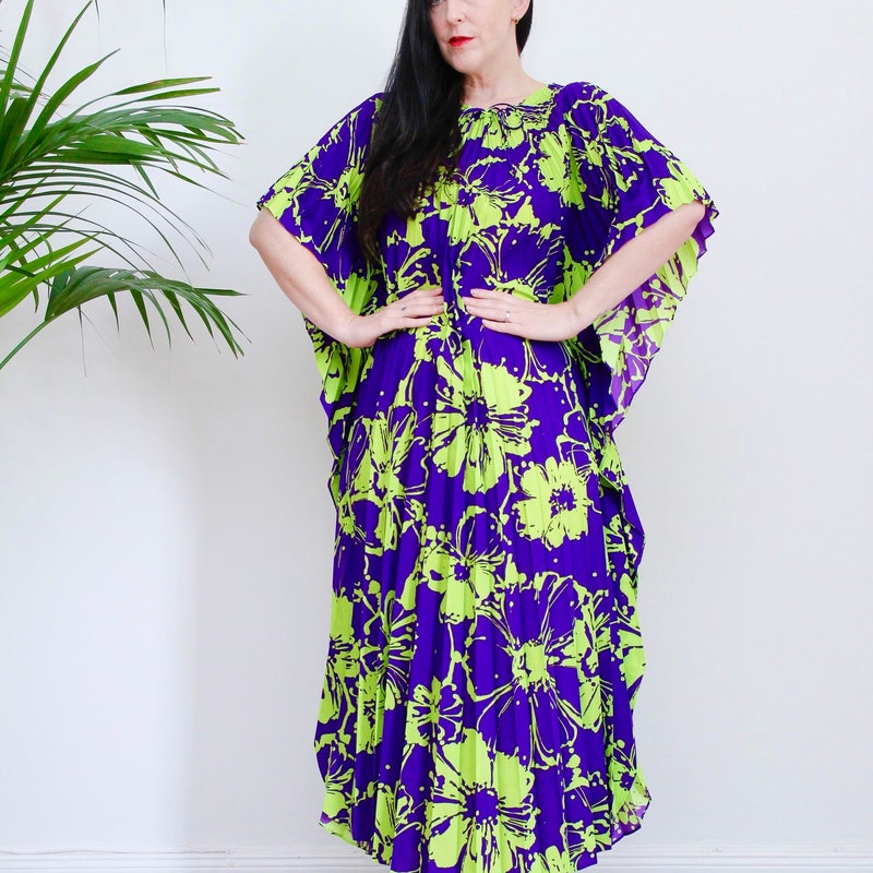 Tropical Floral kaftan