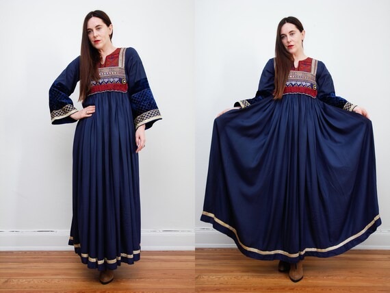 Vintage Afghan Dress