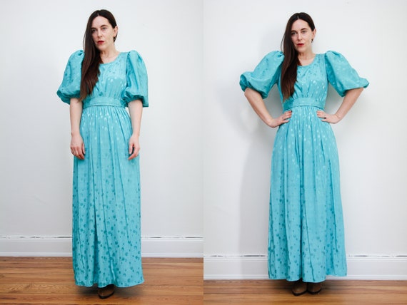 Vintage Puffy Sleeve Prairie Peasant Ballon Sleeve