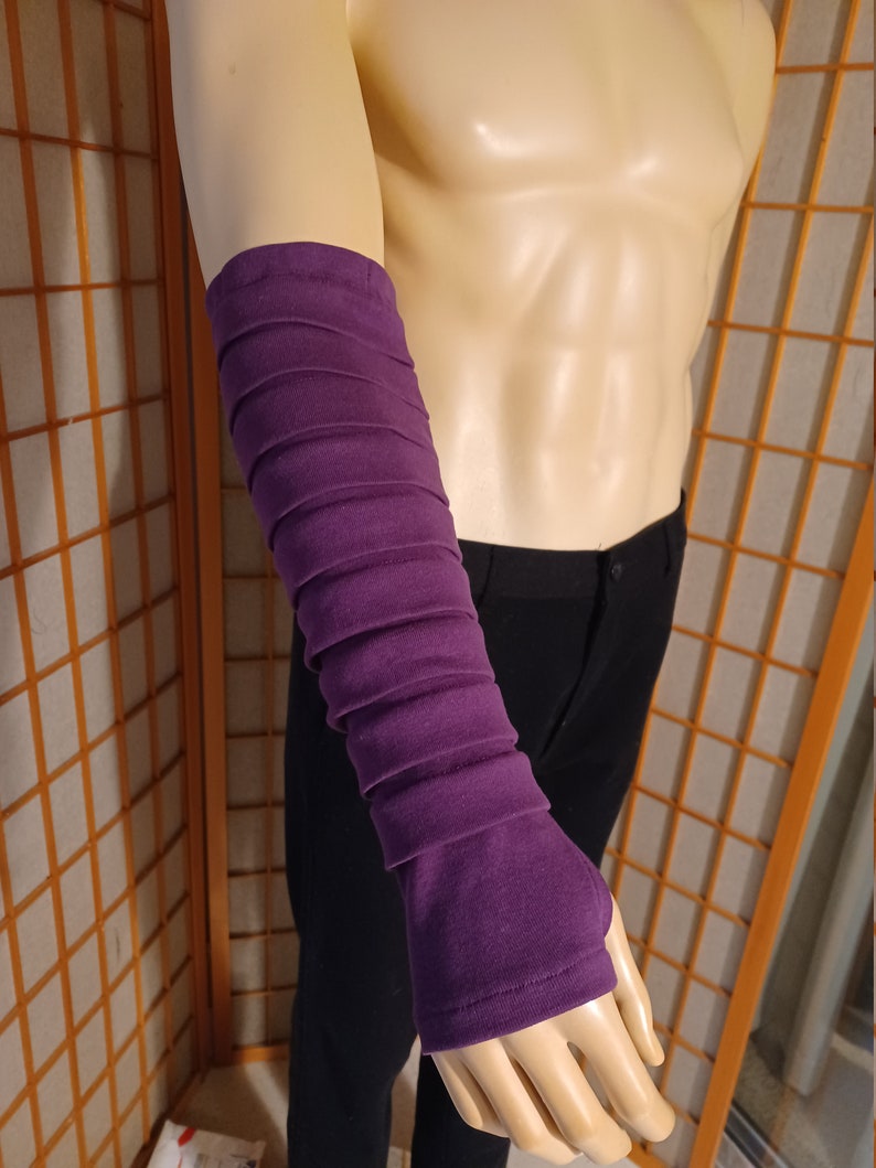 Star Wars Cosplay Inspired Purple Arm Wraps or Gauntlets Etsy Australia
