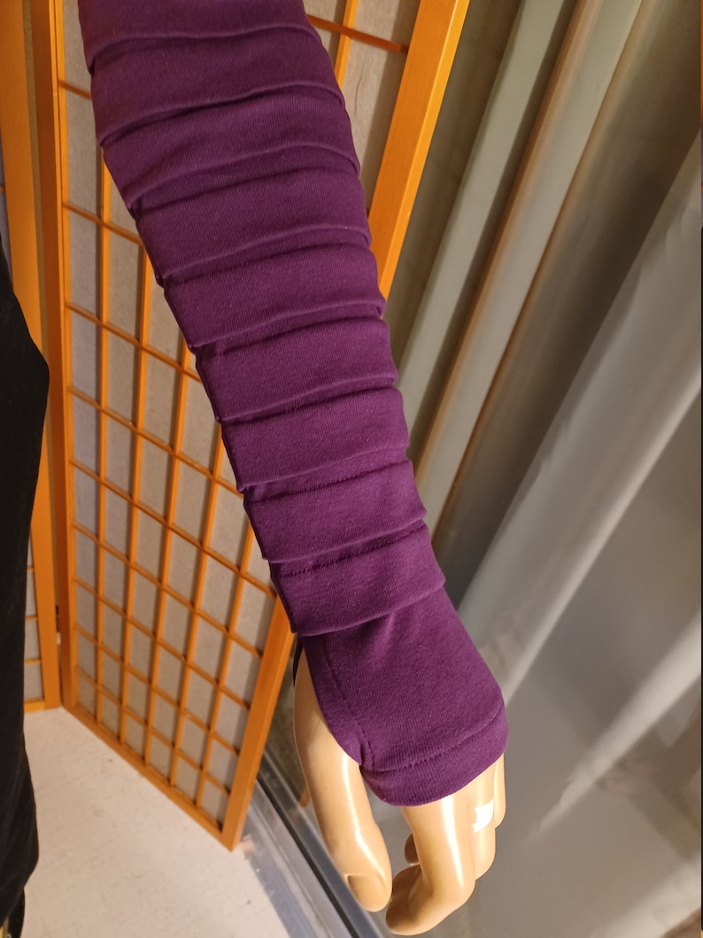 Star Wars Cosplay Inspired Purple Arm Wraps or Gauntlets Etsy