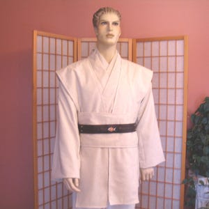 Star Wars Obiwan or Qui Gon Jinn Jedi Knight Size Large Handmade Costume 4 Piece Size Large