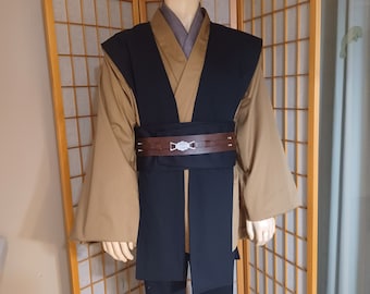 Star Wars Inspired Jedi Knight Tunic Ensemble Sz. Medium Costume Handmade