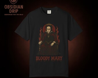 Bloody Mary T-Shirt - Gothic Horror, Mythical Folklore Tee