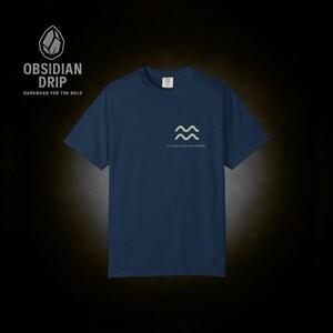 Aquarius Minimalist Shirt - Zodiac Sign T Shirt - Classical Astrology Tee - Zodiac Gift - Aquarius Gift - FREE SHIPPING