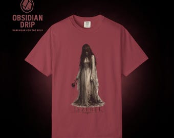 Jezebel T-Shirt – Phoenician History Dark Minimalist Tee