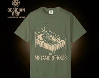 Kafka's Metamorphosis T-Shirt – Insect Book Lover Tee