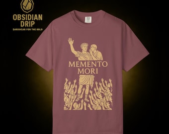 Memento Mori T-Shirt – Ancient Rome Augustus Emperor Tee