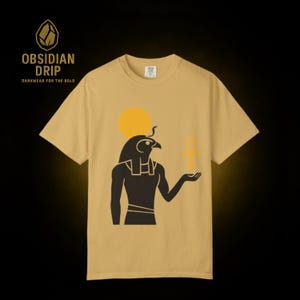Ra Egyptian God T-Shirt – Ancient Mythology Dark Tee