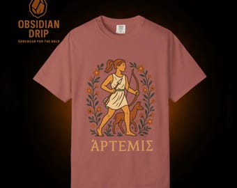 Artemis Goddess T-Shirt – Ancient Greek Mythology Tee